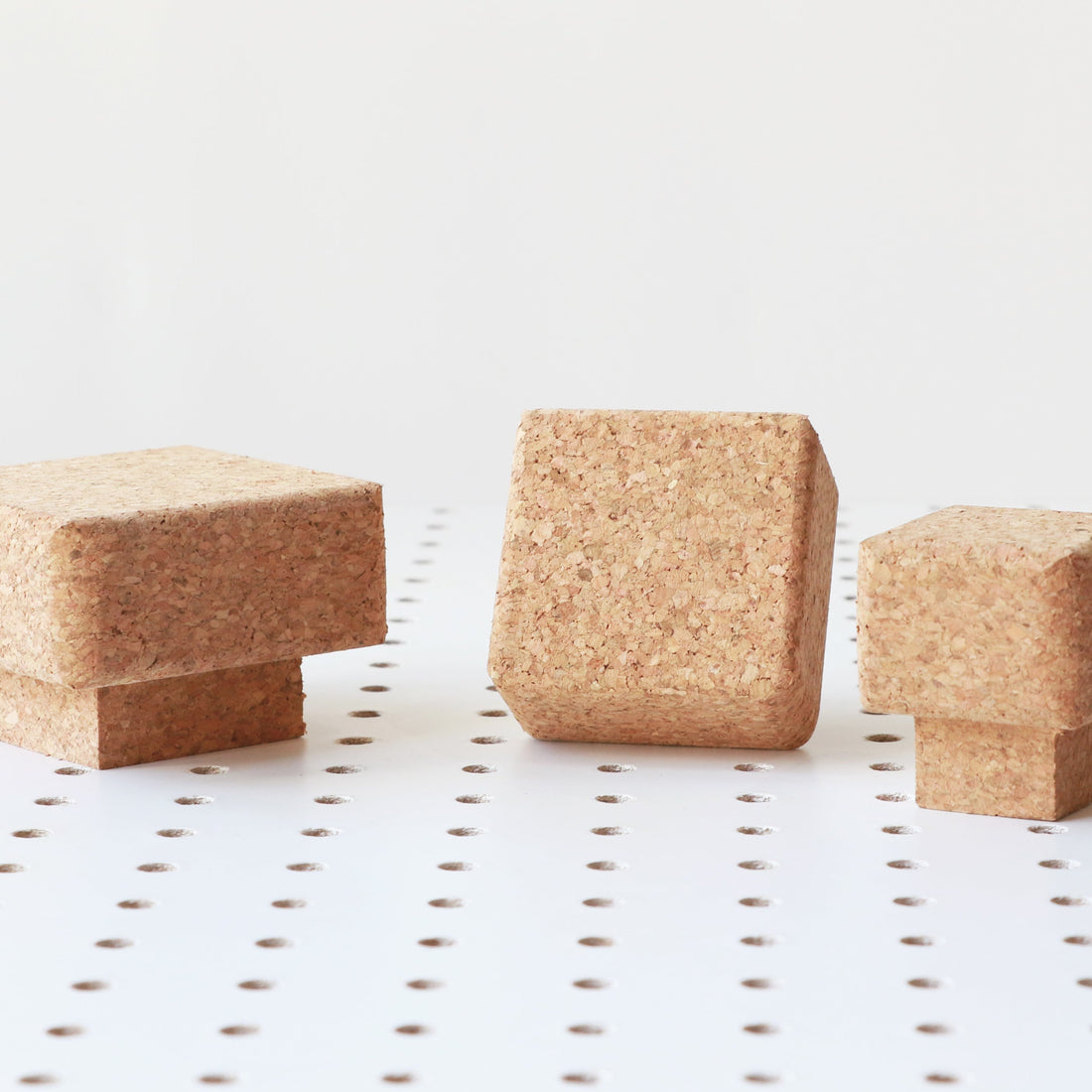 Organic Cork Knob | Medium Square
