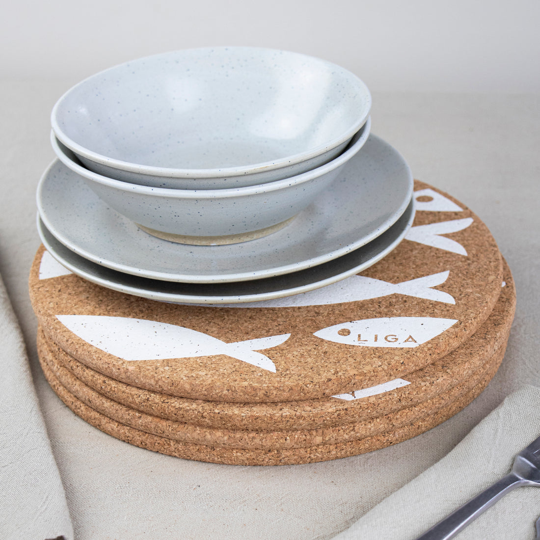 Cork Placemats | Fish