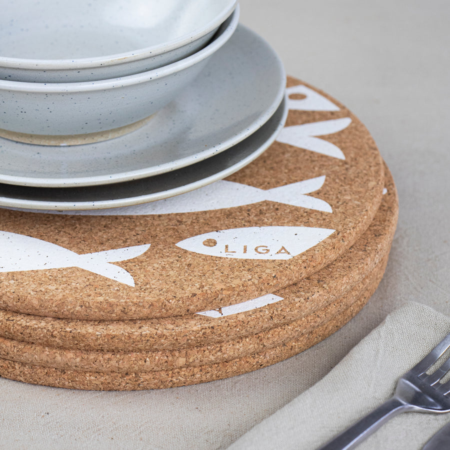Cork Placemats | Fish