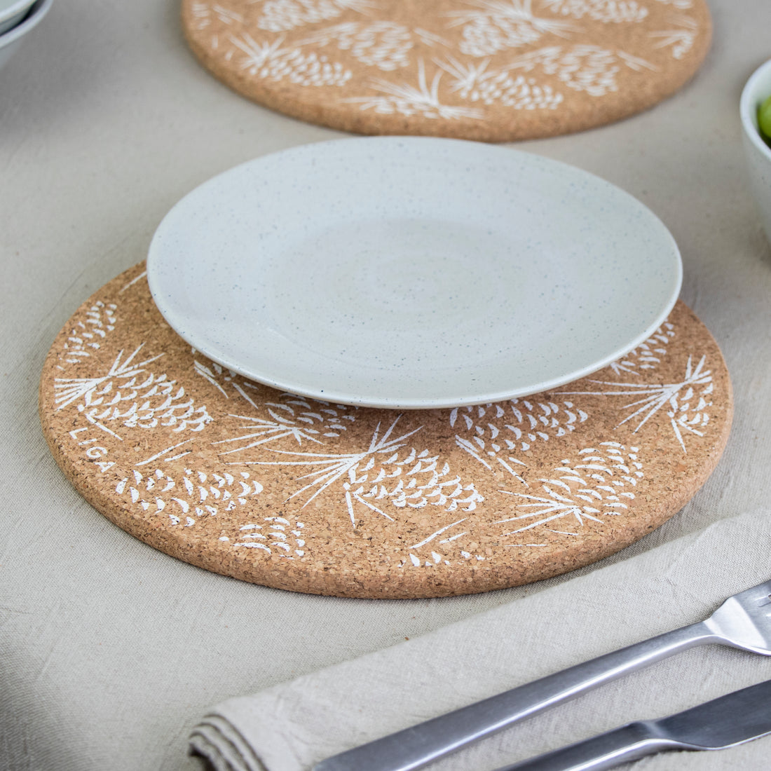 Cork Placemats | Pinecone