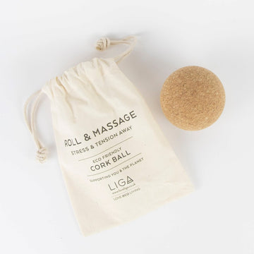 Organic cork Yoga Massage ball