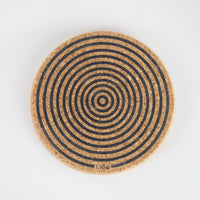 Eco friendly cork placemats + coasters. Orbit design
