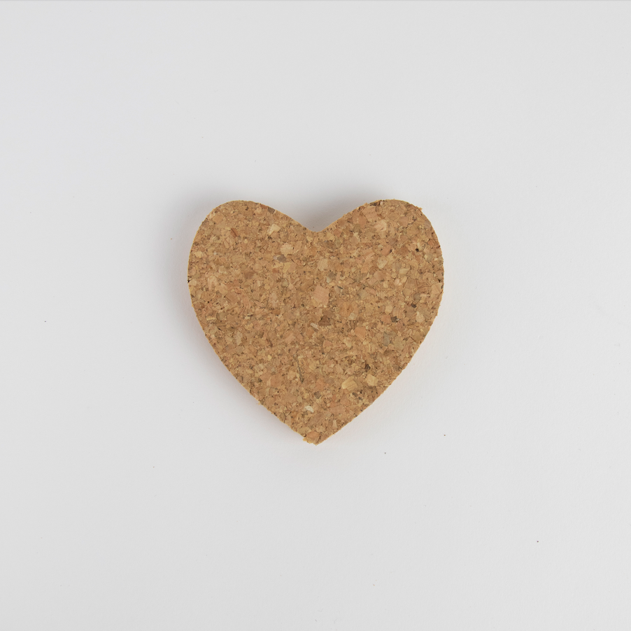 Eco cork Heart Magnet