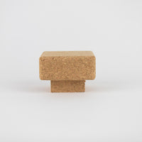 Organic Cork Knob | Small Square