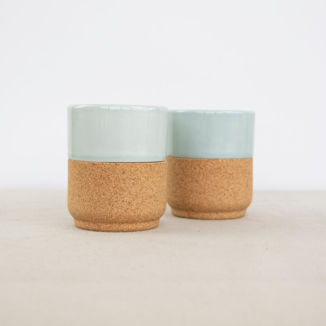 medium coffee mug gift set- aqua