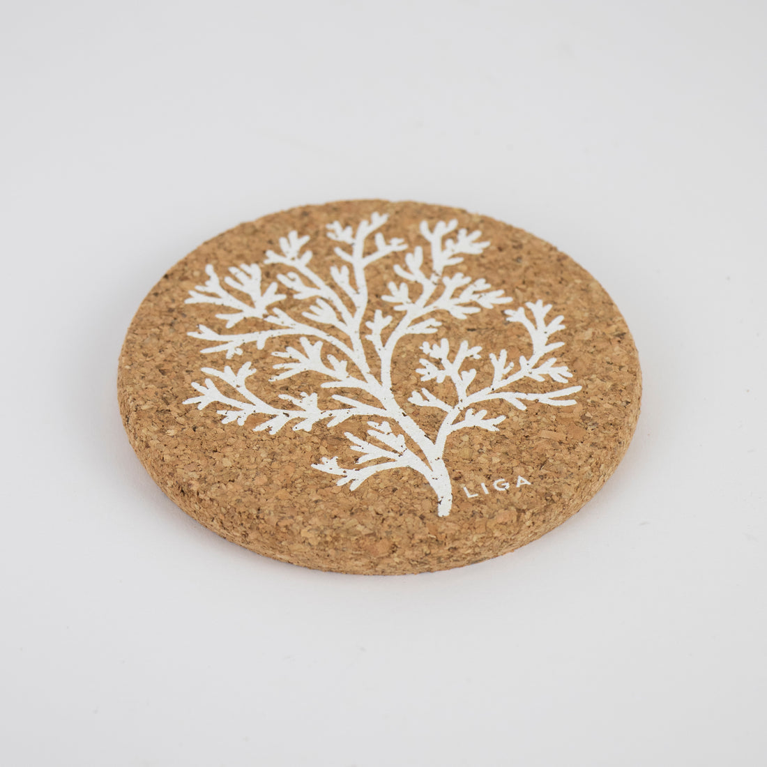 Cork Coasters | Coral