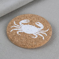 Cork Coasters | Crab