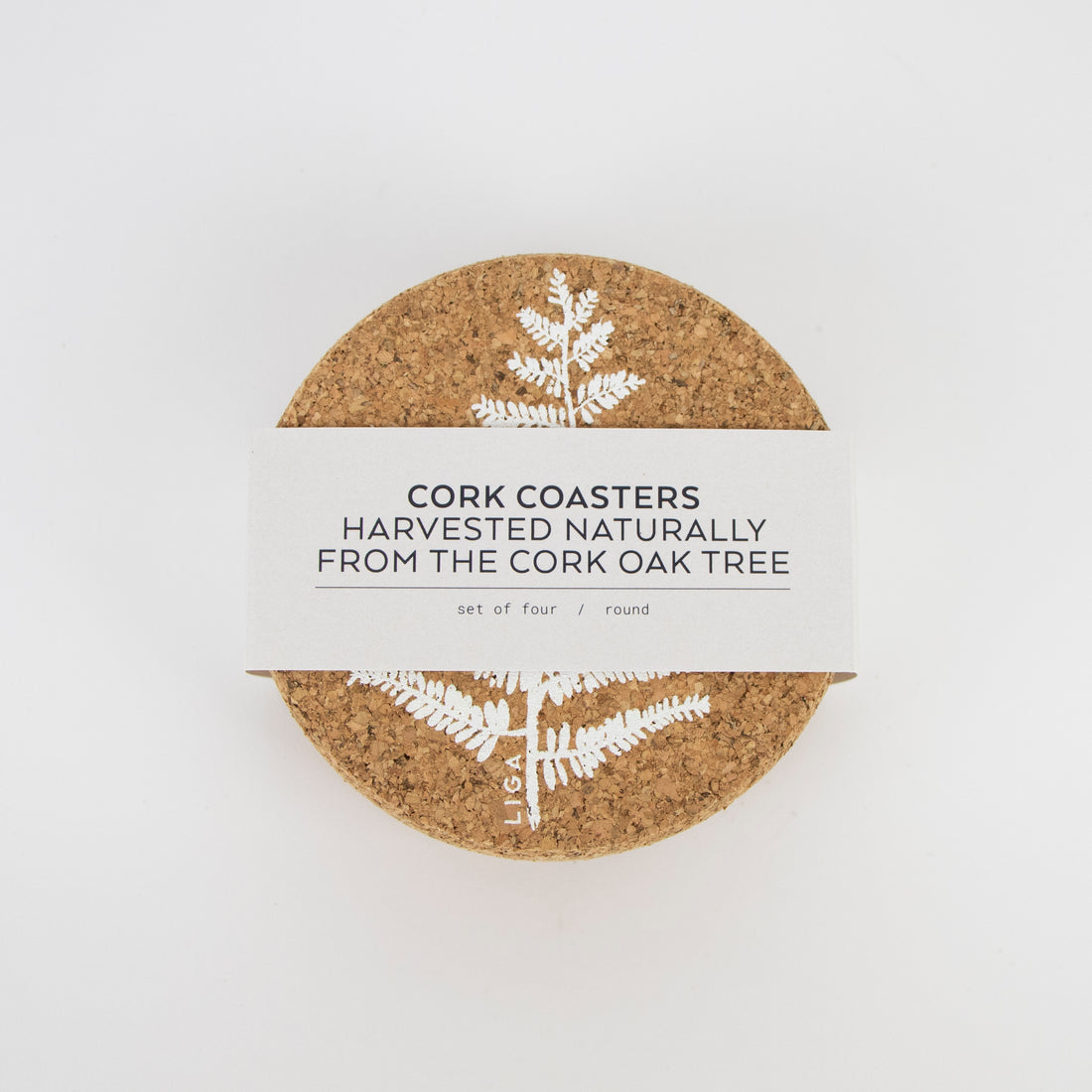 Cork Coasters | Fern