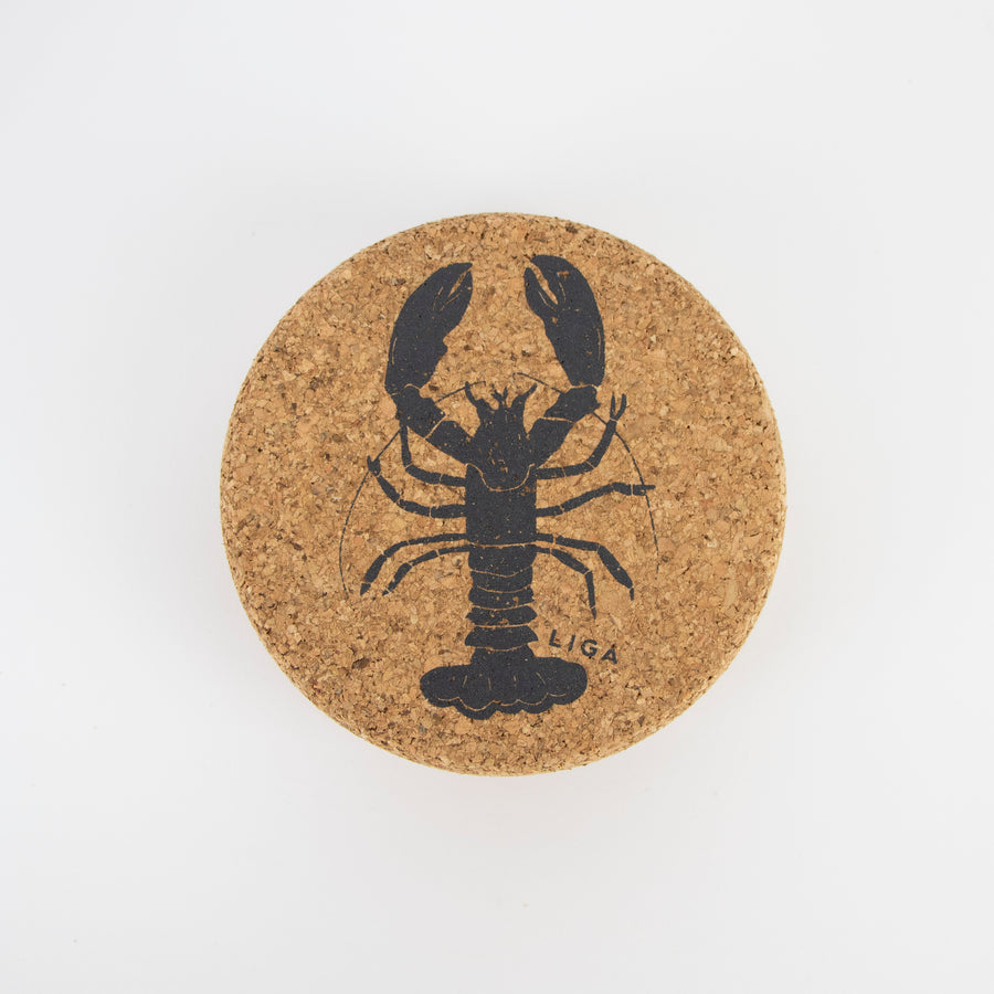 Cork Coasters | Lobster