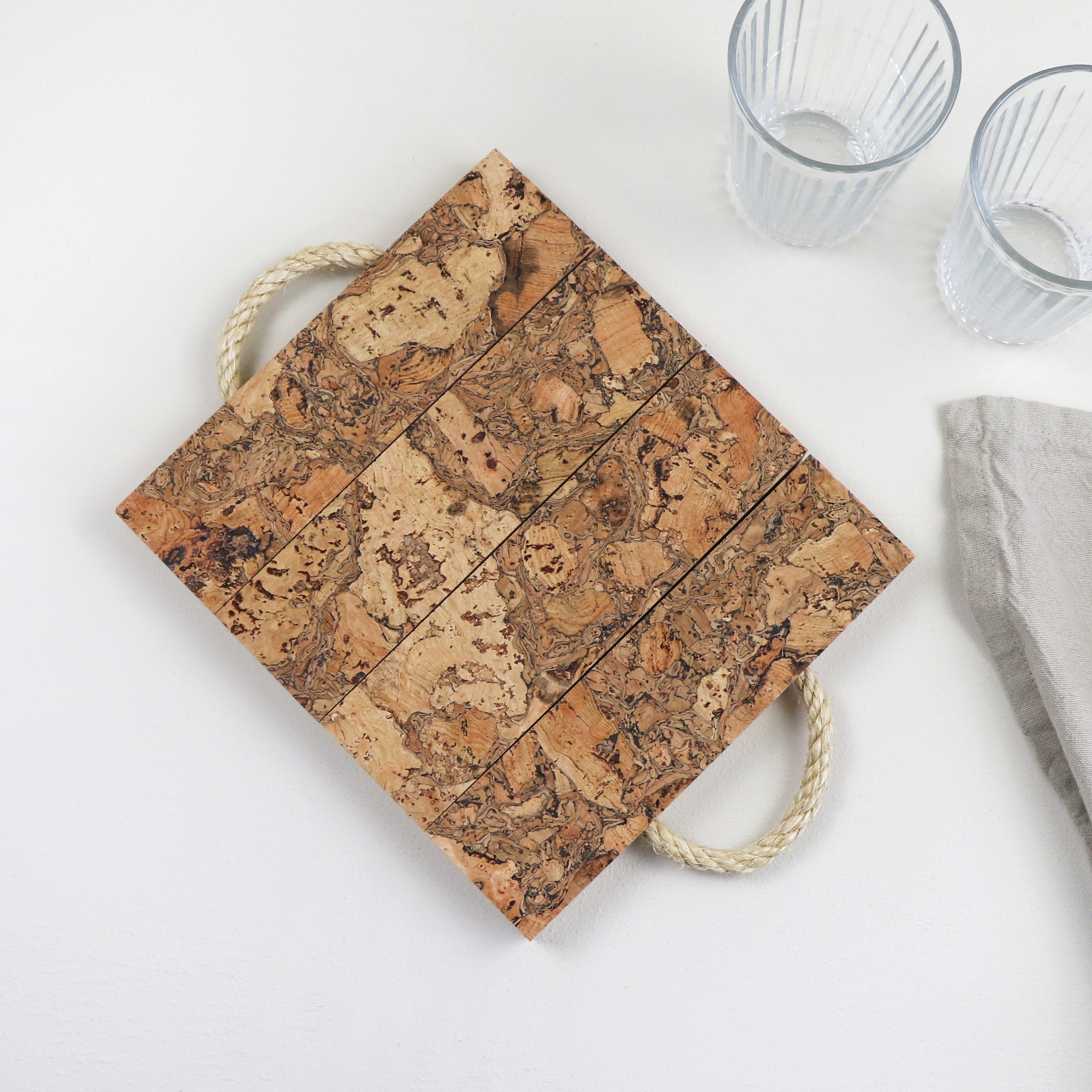 LIGA Natural Cork trivet Block