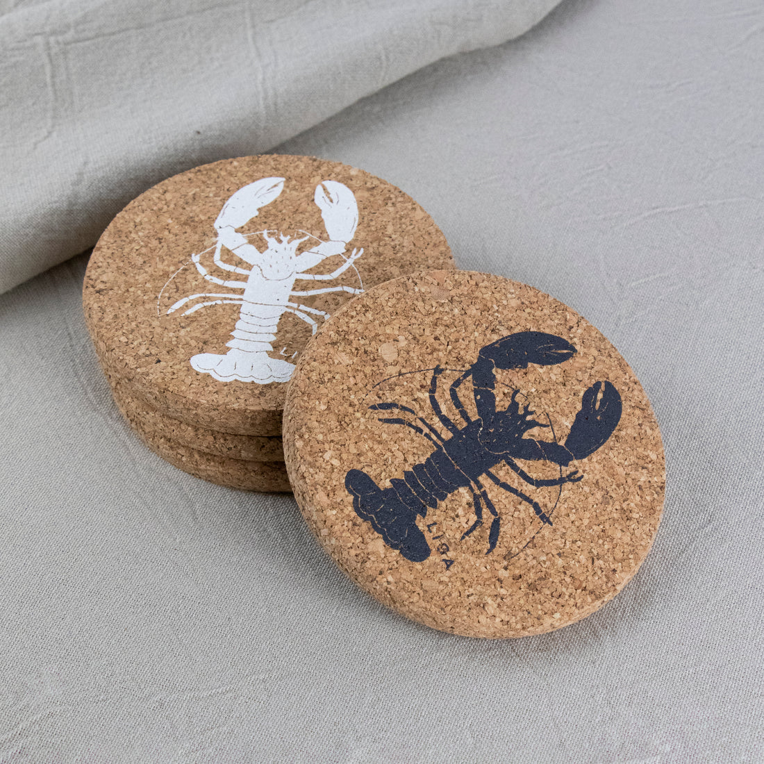 Cork Coasters | Lobster