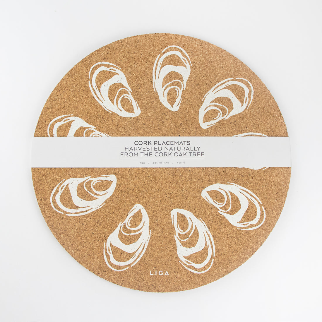 Cork Max Placemats | Oyster
