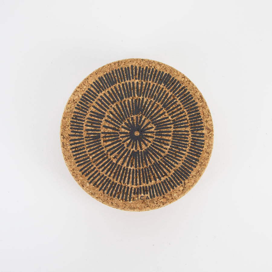 Cork Coasters | Sandy Lines
