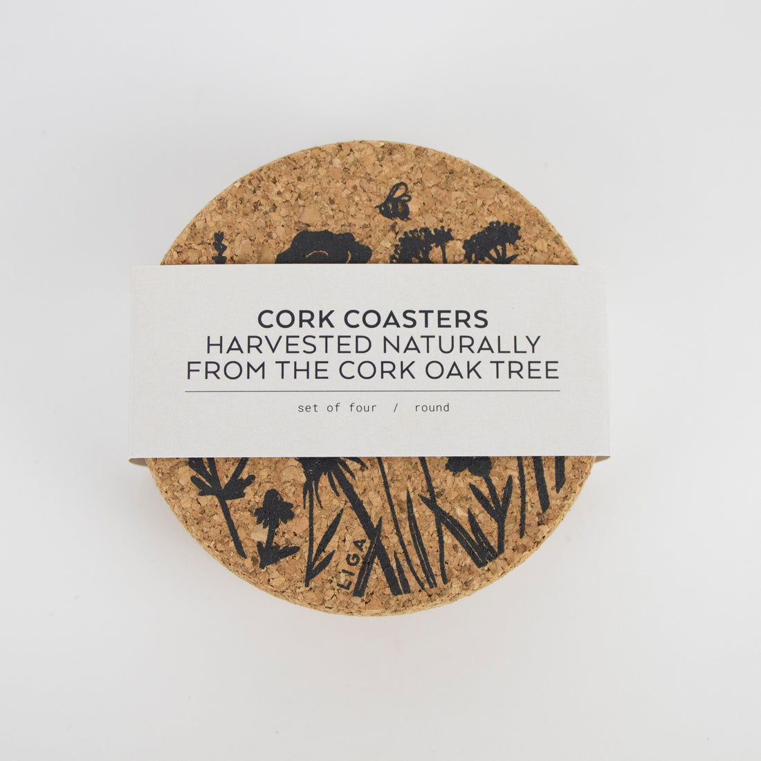 Cork Coasters | Wildflower
